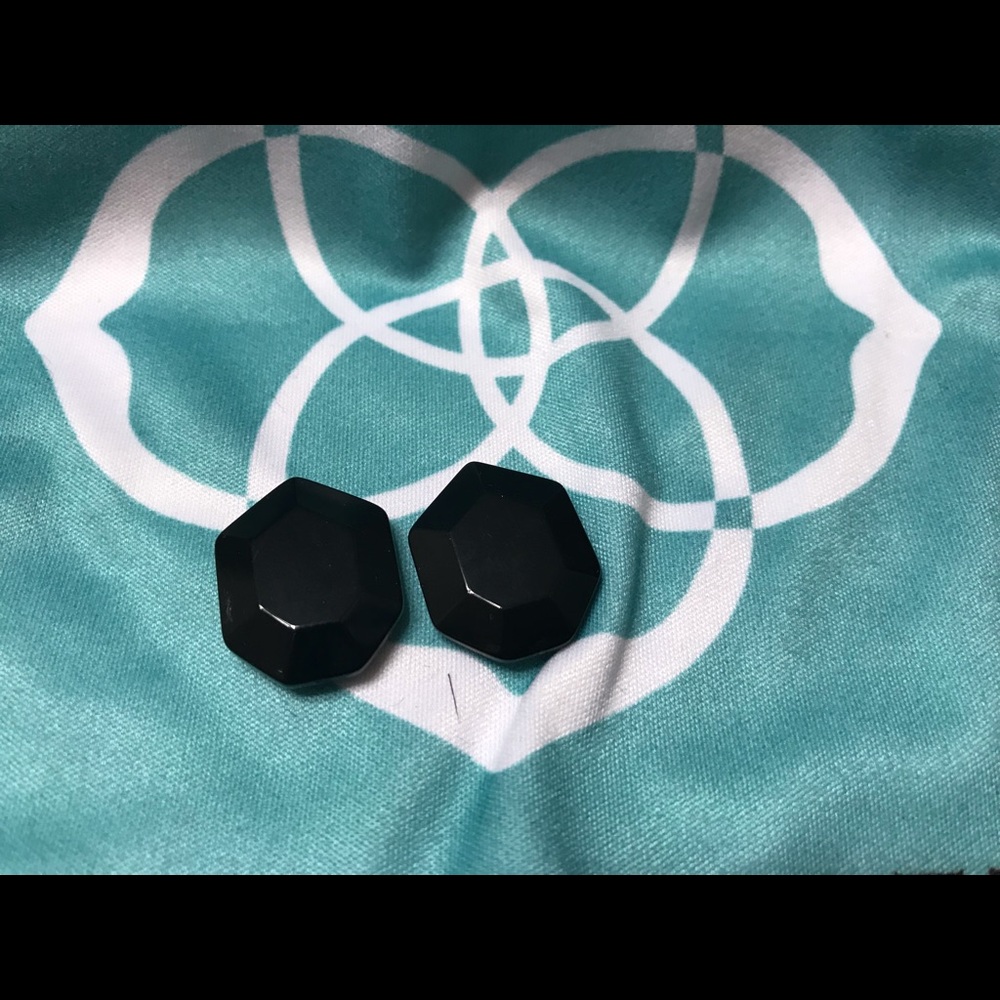 Kendra Scott Black Morgan Stones